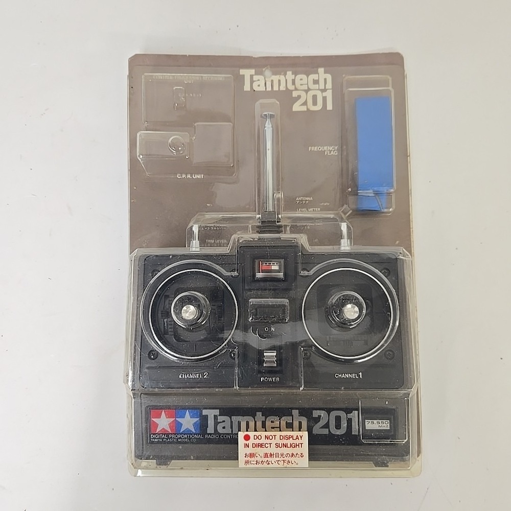 Vintage Tamiya Tamtech 201 Radio Control System 2‎ Channel Digital